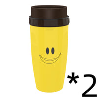 Double Insulation Tumbler Straw Sippy Water Bottles Portable