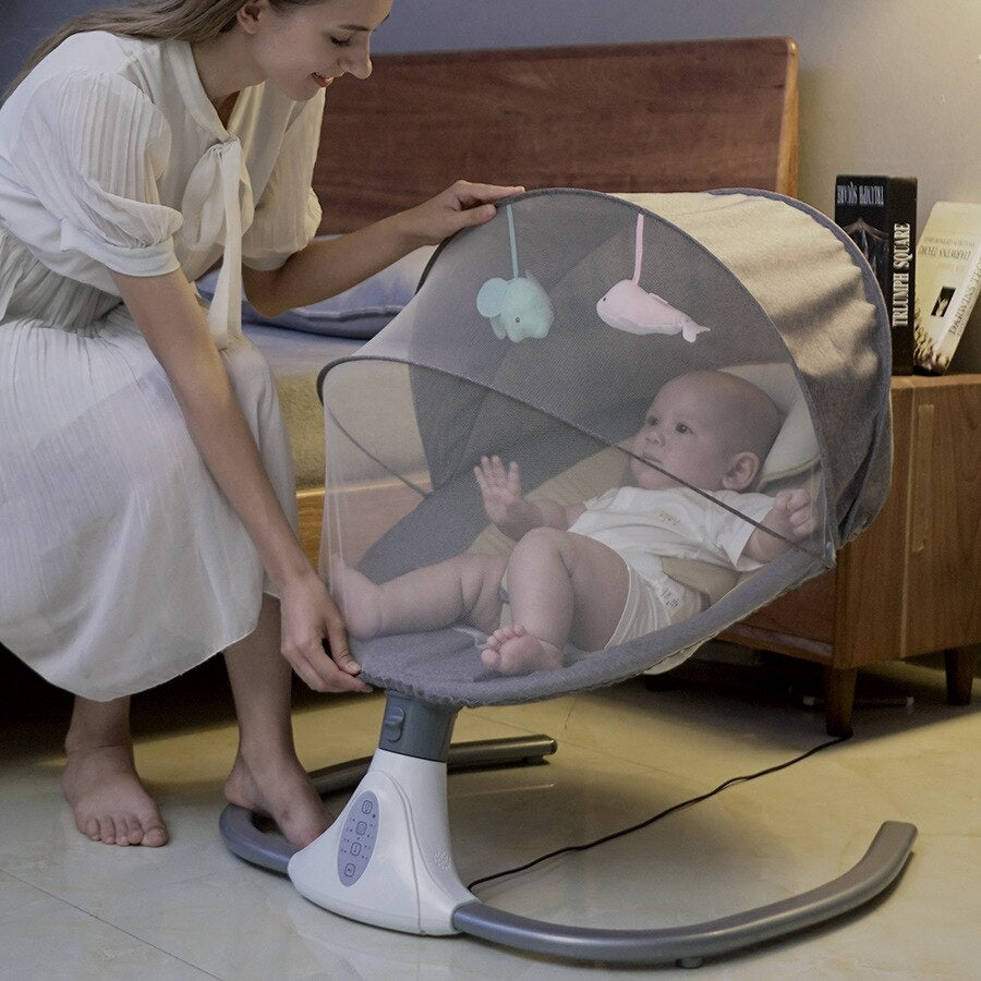 Baby Rocking Chair Soothing Chair Electric Smart Cradle AMI Cart