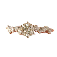 925 Sterling Silver Moissanite Ring
