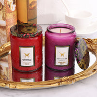 Embossed Glass Fragrance Handmade Gift Aromatherapy