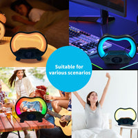 New 6 In 1 Smart Remote Control Bluetooth-compatible Ambience Intelligent LED