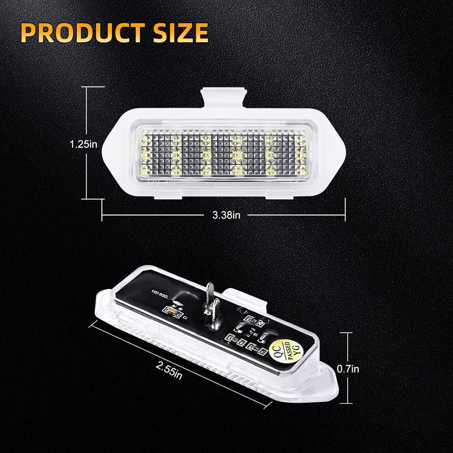 LED Side Mirror Puddle Lights For 03-06 Escalade Silverado Suburban