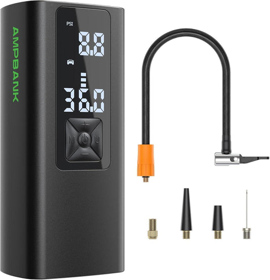 Portable Car Air Pump, Car Tire Automatic Air Pump.