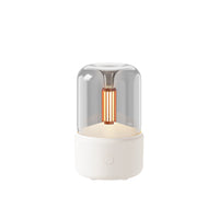 120ml humidifier quietly adds cool mist for up to 12 hours,
