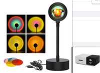 Sunset Projection Lamp Sunset Projector Night Light Wal