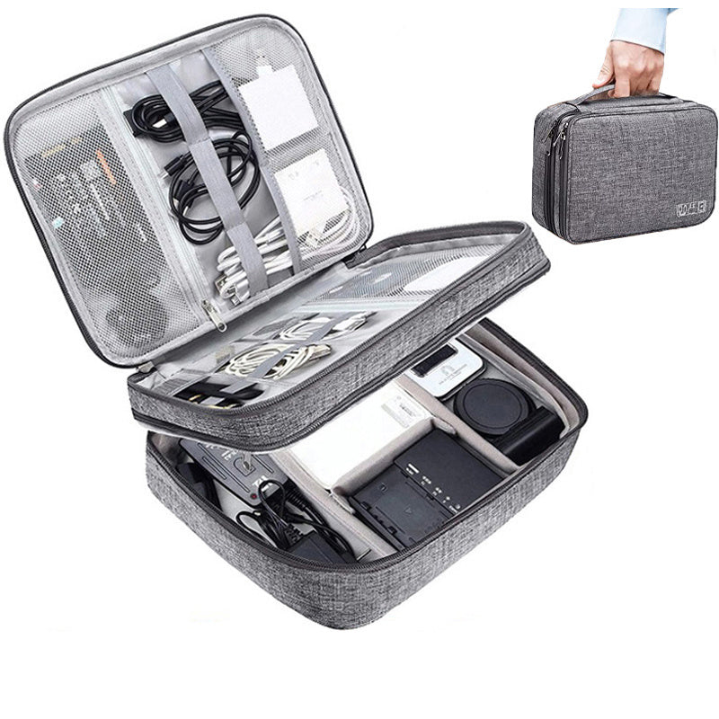 Electronics Organizer Travel Cable Organizer Bag Waterproof