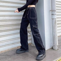 Women Autumn And Winter New Hot Selling Multi-pocket Denim