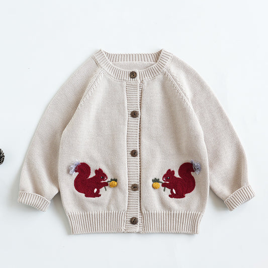 Knitwear Kids' Sweater Cotton Thread Clothing