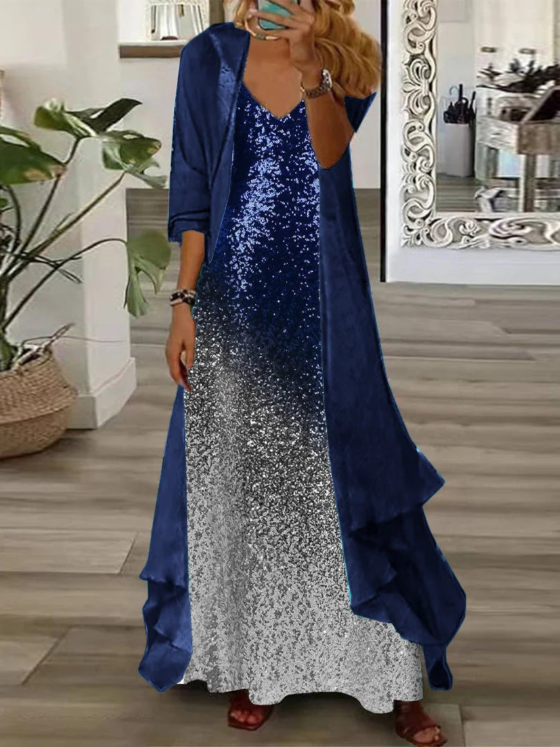 European And American Vacation Spaghetti Straps Long Skirt Indian Style