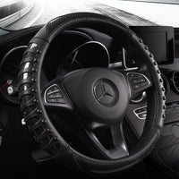 Leather Four Season  Steering Wheel Cover