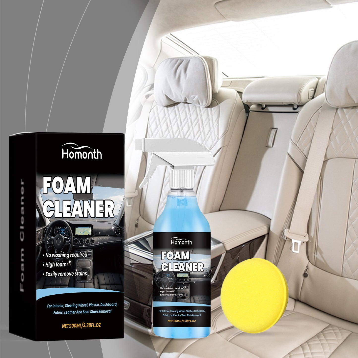 Car Interior Cleaning Spray AMI Cart
