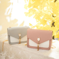 Small Messenger Bag New Sweet And Cute Cat Tassel Decoration