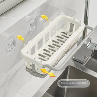 Household Dishwashing Cloth Draining Storage Rack