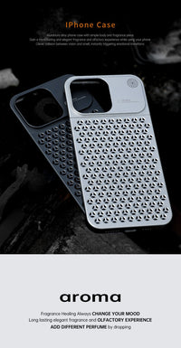 Aluminum Alloy Phone Case For 14 13 Pro Max Plus Hollow Heat Dissipation Anti-fall Full Body Shockproof Phone Cove