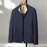 Leisure Business Spring And Autumn Men Stand-up Collar Jacket