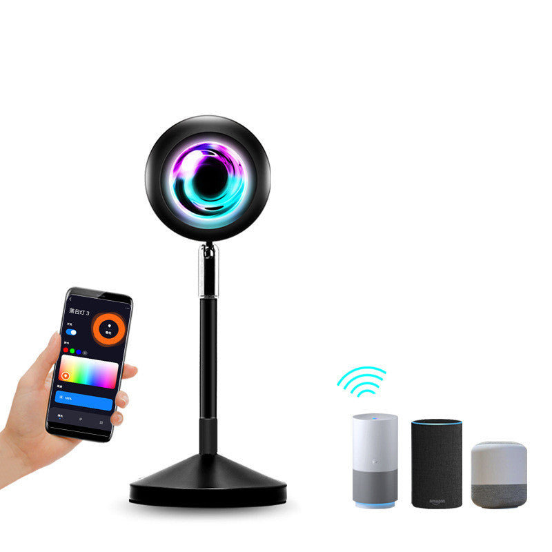 Sunset Projection Lamp Sunset Projector Night Light Wal
