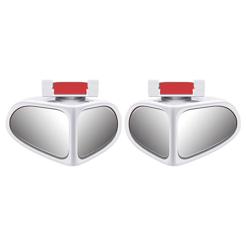Car Reversing Small Round Mirror Front And Rear Wheel Wide-Angle.