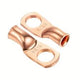 140PCS Cable Lugs Copper Ring Crimp Terminal/Plier Car Battery Wire Connectors