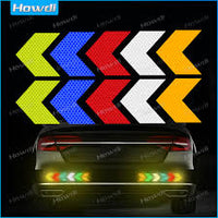 Colorful Reflective Car Sticker - 10 Pack