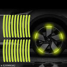 Colorful Reflective Car Sticker - 10 Pack