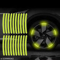 Colorful Reflective Car Sticker - 10 Pack
