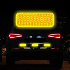 Colorful Reflective Car Sticker - 10 Pack
