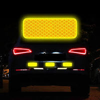 Colorful Reflective Car Sticker - 10 Pack
