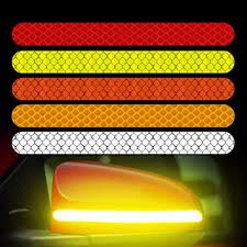 Colorful Reflective Car Sticker - 10 Pack