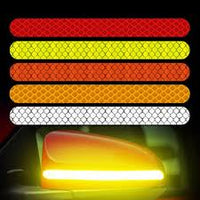 Colorful Reflective Car Sticker - 10 Pack
