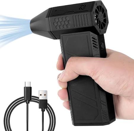 X6 Violent Fan 140000RPM Powerful Air Blower Vacuum Dust Cleaner Type-C Charging Strong Winds 53m/s Brushless Turbo Jet Blower - Chic Cart 
