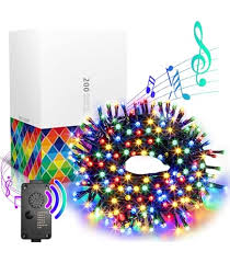 Christmas Sound Sensor Music Speaker Voice-activated