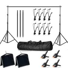 VEVOR 3x2.4M Backdrop Background Stand Adjustable