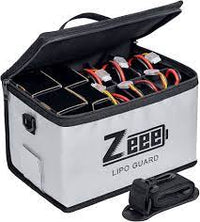Zeee Lipo 安全袋 电动自行车电池防火袋 大容量用于储存充电电池防爆安全防护袋 RC 部件