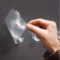 Strong Adhesive Double-Sided Wall Hooks - 2pcs
