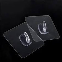 Strong Adhesive Double-Sided Wall Hooks - 2pcs