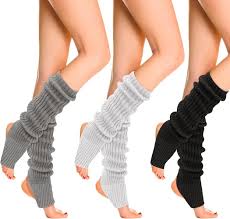 Warm Shark Leg Warmers & Socks Set for Women
