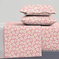 Cotton & Linen Printed Bedding Pillow Apron Fabric