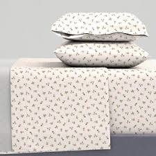 Cotton & Linen Printed Bedding Pillow Apron Fabric
