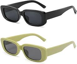 Stylish UV400 Square Plastic Sunglasses for All