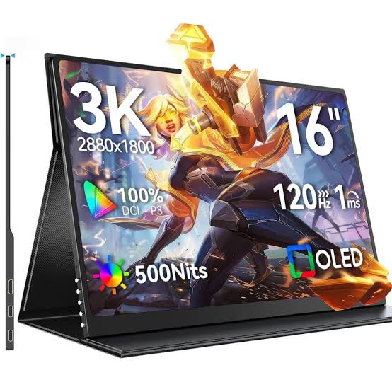 ZSUS 2160*1440  14-inch 2K Portable Monitor 60HZ