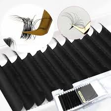 High-Quality YY Shape Black Brown Lash Extensions