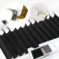 High-Quality YY Shape Black Brown Lash Extensions