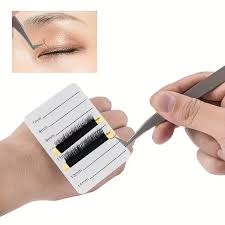High-Quality YY Shape Black Brown Lash Extensions