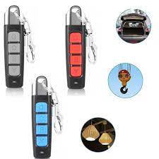 4-Button Universal Garage Door Remote 433MHz