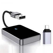 Wireless Play Adapter with Type C Connector Efficient ABS Play