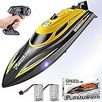 High Speed RC Boat Remote Control - Waterproof Kids