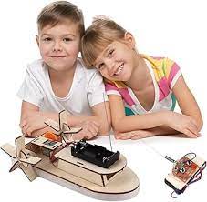 Exquisite Model Boat Vehicle Remote Control Boat for Kids Birthday Gifts