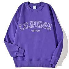 Woman Sweatshirts California West Coast Print Female hoodie