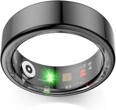 R02 Smart Ring Sleep Monitor Bluetooth5.0 Blood Oxygen Tracker Fitness Tracker Ring IP68 & 5ATM Waterproof Multi-sport Modes - Chic Cart 