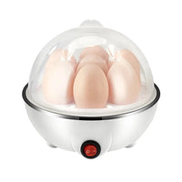 Multifunction Electric Egg Cooker Single Egg Boiler Kitchen Steamed Rapid Breakfast Cooking Appliances - Chic Cart 
